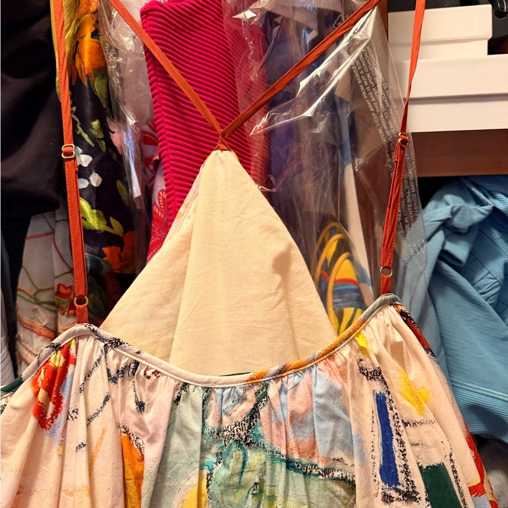 Alemais Multicolor Abstract Backless Dress - Picture 6 of 9